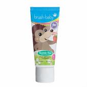 Brush Baby - Паста зубная детская (от 3х лет) 50 мл (клубника) Strawberry Toothpaste, без SLS, 1350 ppm F