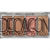 Influence Beauty Палетка контуринга Golden decagon/Contouring palette тон/shade 01