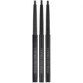 PHYSICIANS FORMULA Карандаши для век водостойкие Gel Eyeliner из набора Trio,тон: черный матовый, черный сатиновый, черный мерцающий 3х0.37г