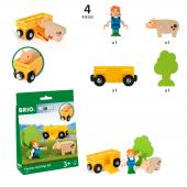 BRIO Игровой набор "Девочка на ферме", 4 элемента. 33875