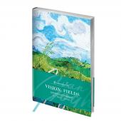 Ежедневник недатированный В6, 136л., кожзам, Greenwich Line Vision. Van Gogh. Fields, тон. блок, сер. срез, ENB6-25328