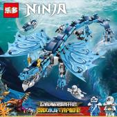 Конструктор LEDUO Ninja: Водяной дракон 497 дет. (76103)