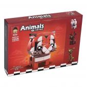 Конструктор QS08 Animals: Тигр 135 дет. (11042B-2)