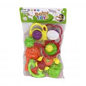 Погремушки набор Baby Toys 6шт в уп. [цена за уп.] (326-496)