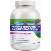 Реагент для очистки дачного бассейна "ОксиБас" 2400л