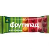 Фрутилад С КЛЮКВОЙ И МАЛИНОЙ 30 г. – фруктовый батончик со свежемороженой  малиной и клюквой, на фруктозе