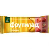 Фрутилад с Бананом и Клубникой 30 г -  батончик на основе  бананового пюре с ягодами клубники