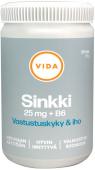 Цинк с витамином В6 Sinkki 25 mg Vida 120шт