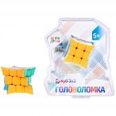 Игра-головоломка 1toy "Куб 3*3", с загнутыми вершинами, 5,5 см, блистер