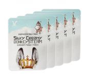 Elizavecca Milky Piggy Silky Creamy Donkey Steam Cream Mask Pack Тканевая маска для лица