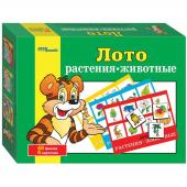 Игра настольная - Лото "Растения-животные": 80303  штр.:  4602827803039