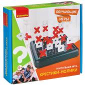 Обучающие игры Bondibon Настольная игра «КРЕСТИКИ-НОЛИКИ», BOX 22?21?5,5  см