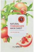 THE SAEM Маска на тканевой основе Natural Pomegranate Mask Sheet 21мл. Срок годности до 01.2023