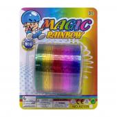 Пружинка радуга Magic Rainbow (75x7см) цвет металлик (A0105-H2)