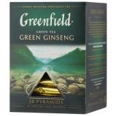 Чай Greenfield Green Ginseng 20 пак.