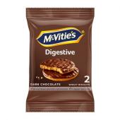 "McVities" из цельнозерновых злаков в темном шоколаде, 199,8 г