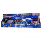 Бластер с мягкими пулями NERF X-Hero Thunderbolt Fire (7103)