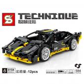 Конструктор SY Techinque: Lamborghini SIAN (инерционная) 584 дет. (8154)