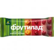 Фрутилад С КЛЮКВОЙ И МАЛИНОЙ 30 г. – фруктовый батончик со свежемороженой  малиной и клюквой, на фруктозе