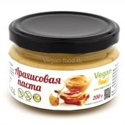 Арахисовая паста Vegan Food, 200 г стеклянная банка, упаковано под вакуумом