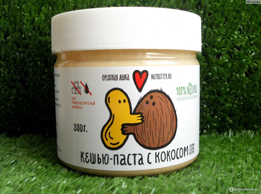 Кокосовая паста Nutbutter КБЖУ