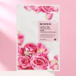 MIZON JOYFUL TIME ESSENCE Тканевая маска для лица с экстрактом лепестков розы, 23мл