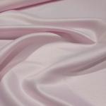 Плательная ткань прокатный атлас (корсетный) цвет нежно розовый