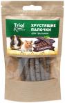 Лакомство Тriol Standard хрустящие палочки для грызунов с кэробом, 30 г