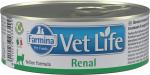 Farmina Vet Life CAT консервы для кошек при болезнях мочевыводящих путей 85г Renal 02864 Фармина