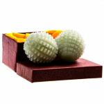 Шары каменные игольчатые из нефрита