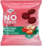 Фруктовые пастилки «Smart Formula» Say no to sugar «Яблоко – клубника»