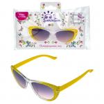 Lukky Fashion Солнцезащитные очки для детей "Звездное мерцание", солнечно-жёлтый градиент
