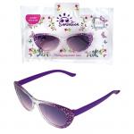 Lukky Fashion Солнцезащитные очки для детей "Звездное мерцание", фиолетовый градиент