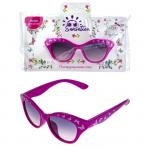 Lukky Fashion Солнцезащитные очки для детей "Бабочки", оправа ярко-розовая