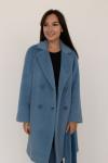 *Пальто женское демисезонное 24780 (голубой/тедди)