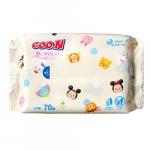 GOON Влажные салфетки для детей возраст 0+, мягкая упаковка 70 шт.