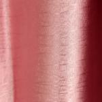 Штора плотная на шторной ленте, комплект 2 штуки 140х260 см "Дождь" розовый, 100% полиэстер, упаковка ПВХ на молнии с ручкой (Китай)