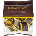 Шоколад порционный Деловой Стандарт Milk&cookies, 5г/80 шт