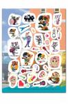 Книга с наклейками 14 стр.