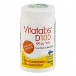 Усиленный Витамин D3 в жевательных таблетках "Vitatabs D3 100 мкг Passion"  120 таб