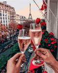 Клубника с шампанским в Париже