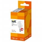 Лампа светодиодная IEK ECO G45 LLE-G45-7-230-30-E14 7Вт 3000К E14