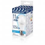 Лампа светодиодная Ergolux LED-A60-11W-E27-4K ЛОН