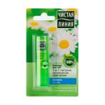 *СПЕЦЦЕНА ЧЛ Д/ГУБ Бальзам 4г 3в1 С ромашкой/24