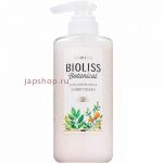 391411 kose cosmeport "salon style" bioliss botanica Восстанавливающий кондиционер для поврежденных волос, с цветочно-фруктовым ароматом, 480 мл