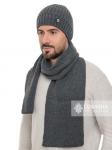 Комплект мужской «Марко» (шапка бини+шарф)