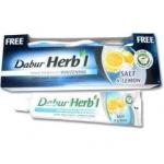 Зубная паста Соль и Лимон Дабур (Tooth paste DABUR Herbal solt&lemon) 150г + зубная щетка