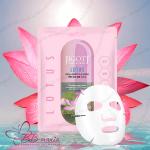JIGOTT REAL AMPOULE Тканевая маска для лица с экстрактом лотоса, 27мл