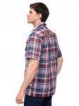 Мужская рубашка шотландка К/Р ЛК1852