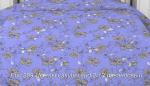 Ткань бязь 150 см ЛЮКС Цветы сакуры (лавандовый)